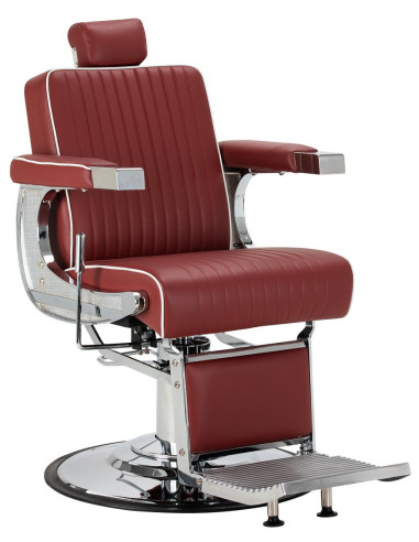 barberio kėdė raudona, chromuotas...