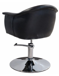 kirpyklinė kėdė juoda Maryland 2