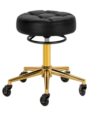 kirpėjo kėdutė Angel juoda, 50-63cm