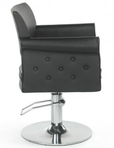 kirpyklos kėdė juoda su... 2