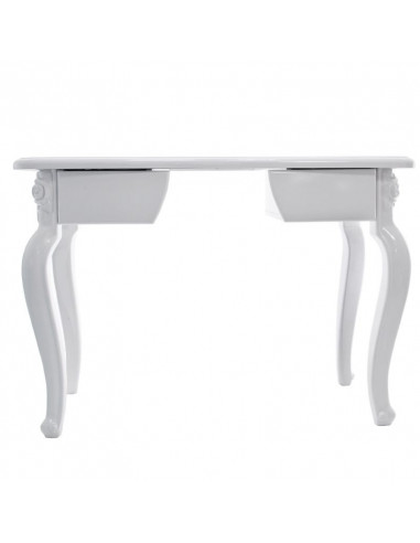 stilingas manikiūro stalas, baltos...