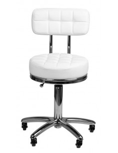 meistro kėdutė balta Cesar 2