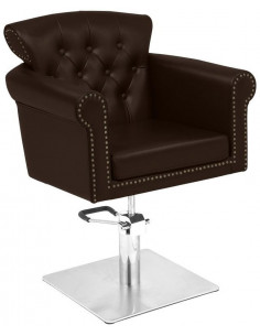 kirpyklos kėdė ruda Australia 2