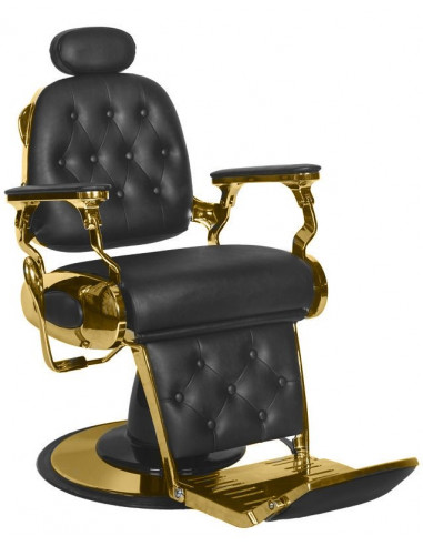 barberio kėdė su aukso spalvos...