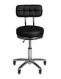 meistro kėdutė juoda Cesar 2