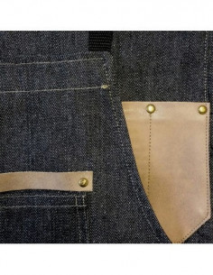 kirpėjo prijuostė džinsinė... 2