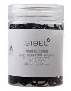 gumos plaukams juodos 15mm... 2