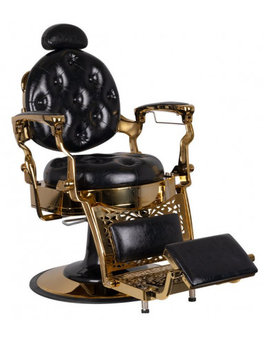 barberio kėdė su aukso spalvos...