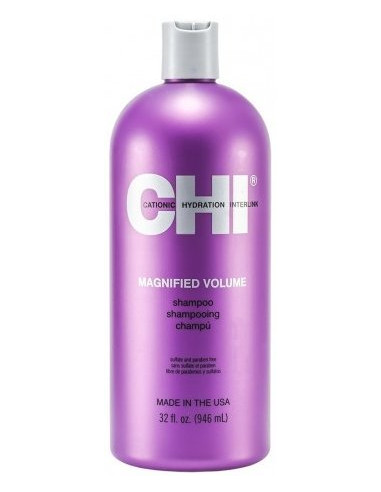 apimtį didinantis plaukų šampūnas CHI...