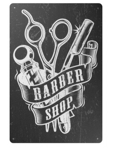 barberio salono dekoratyvinė lentelė...