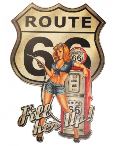 dekoratyvinė lentelė Route66