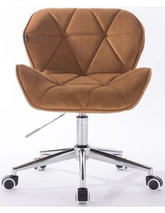 fotelis, medaus veliūras,... 2