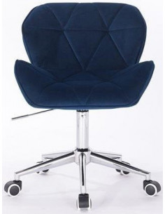 fotelis, tamsiai mėlynas... 2