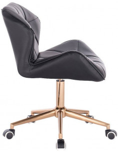 fotelis, juoda eko oda,... 2