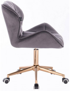 fotelis, grafito veliūras,... 2