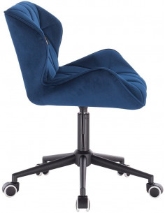 fotelis, tamsiai mėlynas... 2