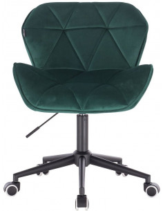 fotelis, žalias veliūras,... 2