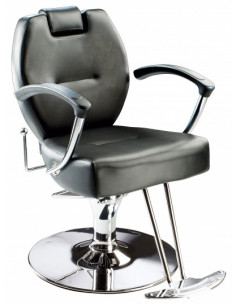 barberio kėdė, juoda spalva...