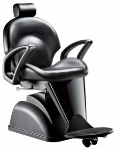barberio kėdė, juoda spalva...