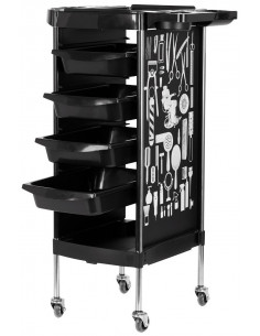 kirpyklos vežimėlis su 4... 2