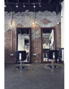 kirpyklos kėdė juodos... 2