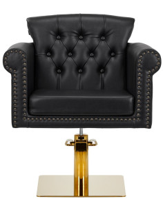 kirpyklos kėdė juoda su... 2