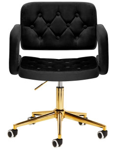 aksominė kėdė su ratukais... 2