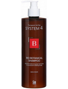 šampūnas nuo slinkimo visų tipų plaukams Sim Sensitive System4 B Bio Botanical Shampoo 500ml