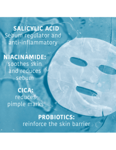 lakštinė kaukė su salicilo... 2