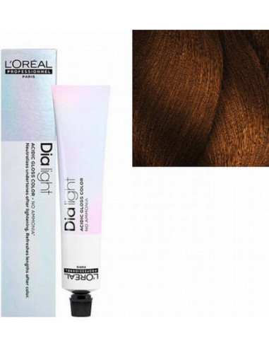 dažai plaukams Loreal Dia Light 5.4 50ml