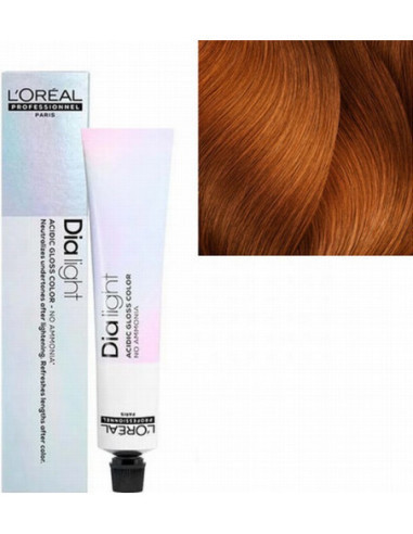 dažai plaukams Loreal Dia Light 7.4 50ml