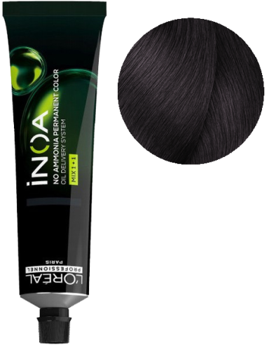 plaukų dažai Loreal iNOA 4.20 60g