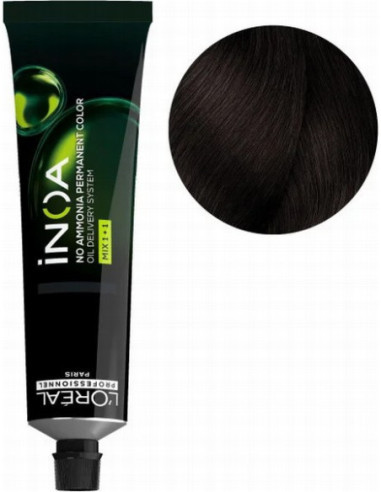 plaukų dažai Loreal iNOA 4.8 60g
