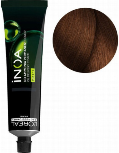 plaukų dažai Loreal iNOA 6.34 60g