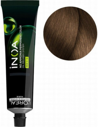 plaukų dažai Loreal iNOA 7.8 60g