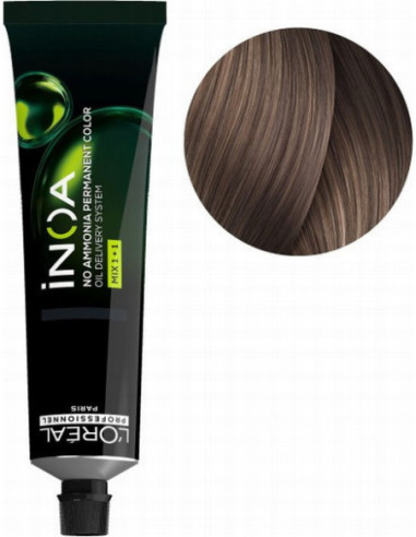 plaukų dažai Loreal iNOA 8.21 60g