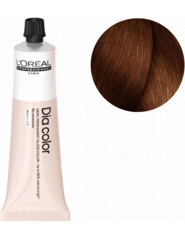 plaukų dažai Loreal Dia Color 6.45 60ml