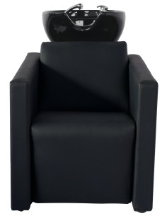 kirpyklinis fotelis juodas... 2