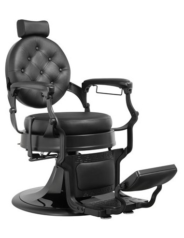 barberio kėdė juodos spalvos, juodas...