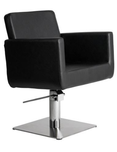 kirpyklos kėdė juoda Chic Q, 45-59cm
