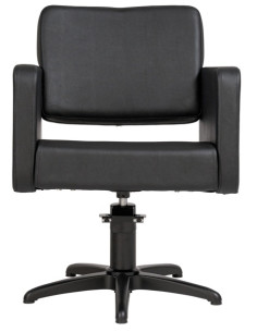 kirpyklos kėdė juoda su... 2