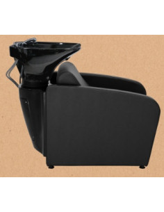 kirpyklinis fotelis juodas... 2