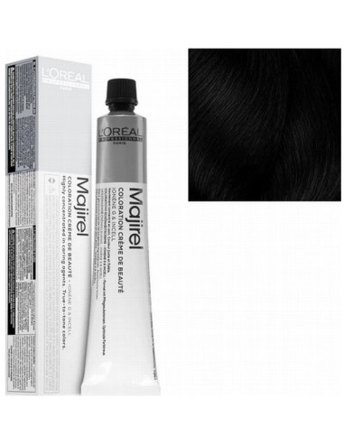 plaukų dažai Loreal Majirel 1 Black 50ml