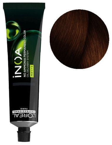 plaukų dažai Loreal iNOA 4.45 Medium...