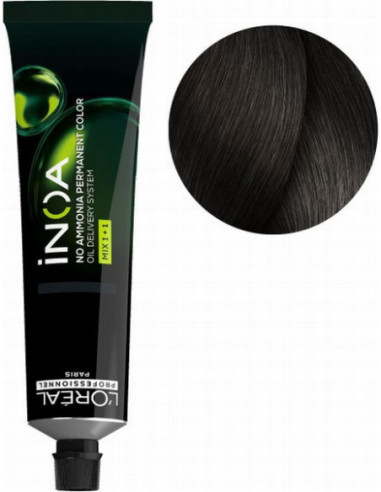 plaukų dažai Loreal iNOA 6.11, 60g